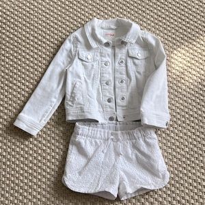 Cat & Jack Shorts and Jean Jacket